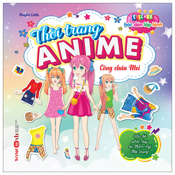 Sticker Boc Dan Lap Lanh - Thoi Trang Anime - Cong Chua Hime - Ảnh 3