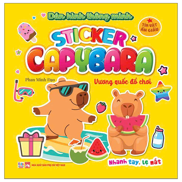 Sticker Capybara - Tìm Vật Ẩn Giấu - Khám Phá Thế GiớI - Ảnh 16