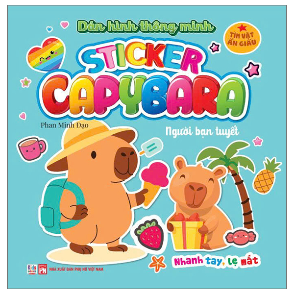 Sticker Capybara - Tìm Vật Ẩn Giấu - Thế GiớI Đại Dương - Ảnh 18
