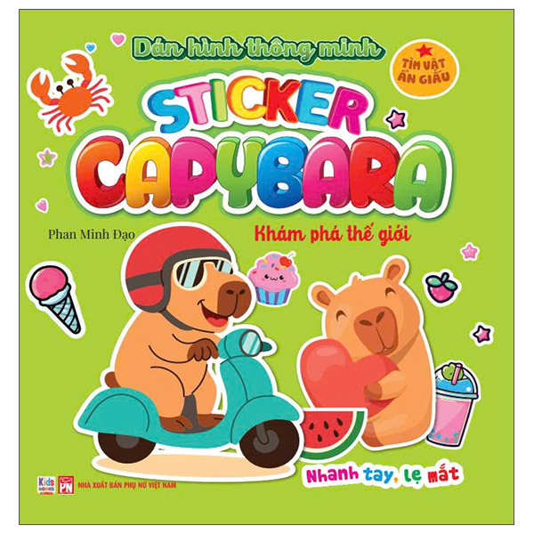 Sticker Capybara - Tìm Vật Ẩn Giấu - Vương Quốc Đồ Chơi - Ảnh 19
