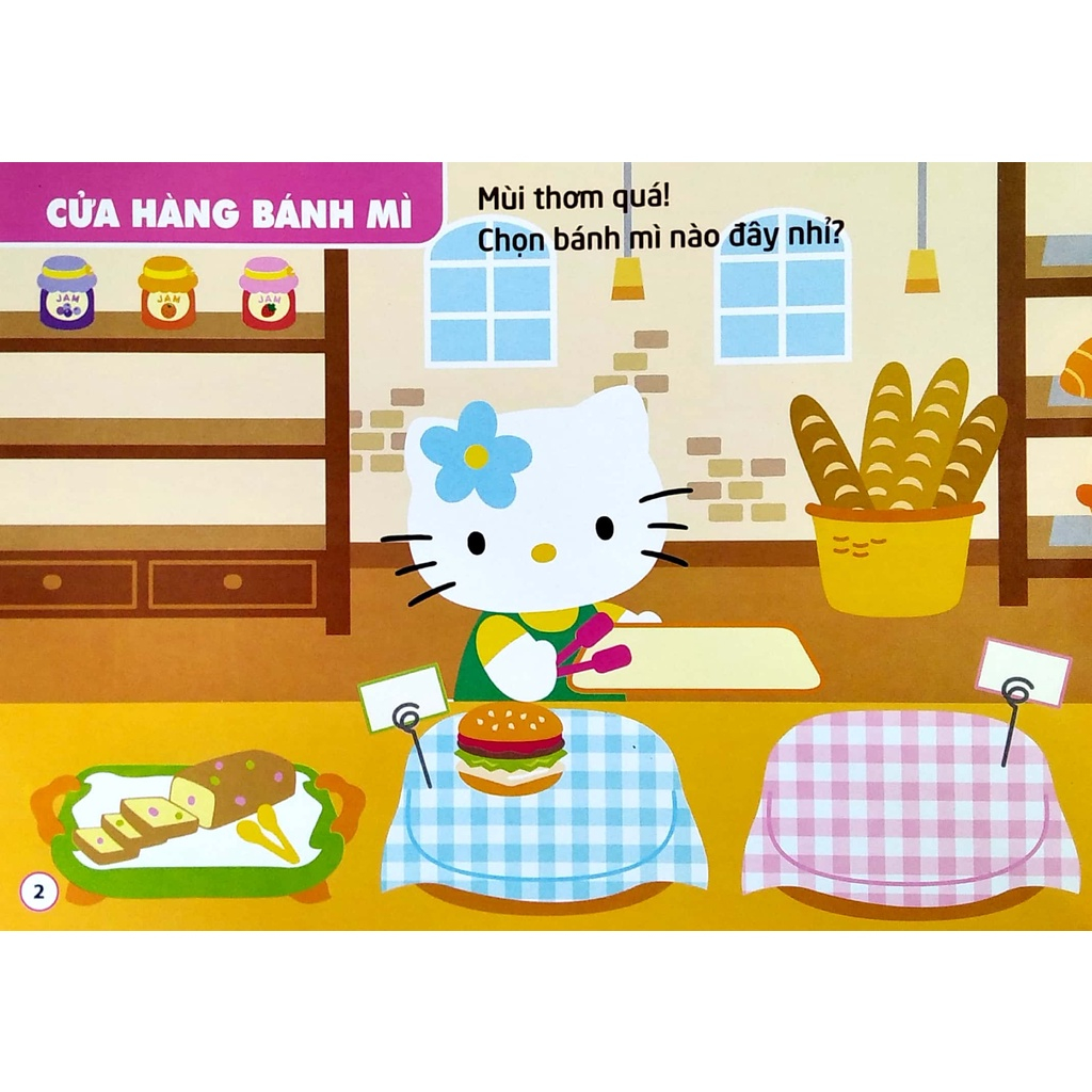 sticker - hello kitty - kitty diêm dúa làm công chúa (3-8 tuổi) (tái bản 2023) - Ảnh 4