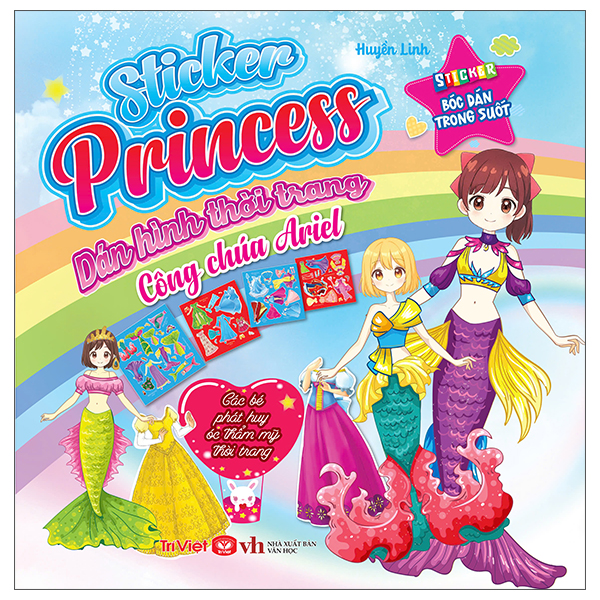 Sticker Princess - Dán Hình Thời Trang - Công Chúa Belle - Ảnh 3