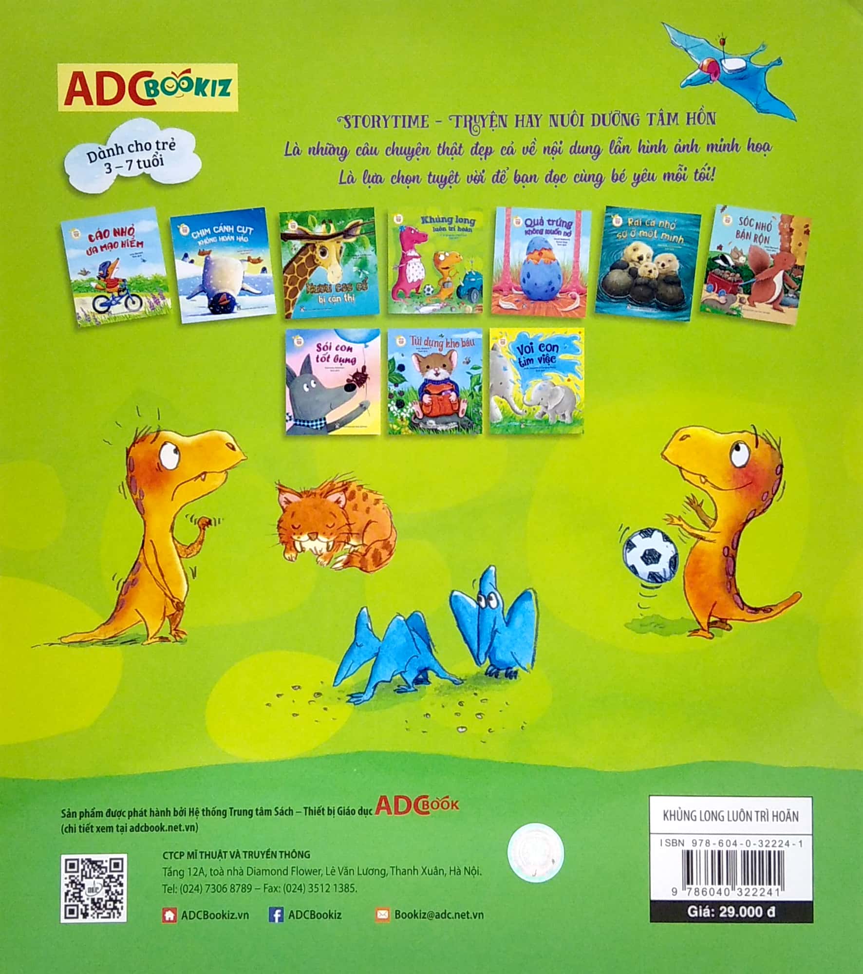 storytime - truyện hay nuôi dưỡng tâm hồn - khủng long luôn trì hoãn (tái bản 2022) - Ảnh 6