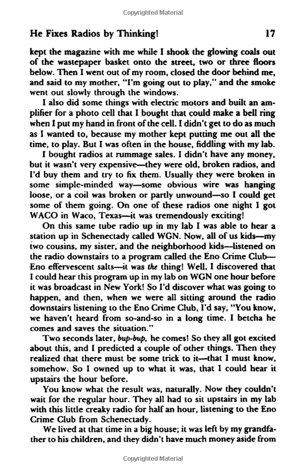 "Surely You're Joking, Mr. Feynman!": Adventures of a Curious Character as Told to Ralph Leighton - Ảnh 8