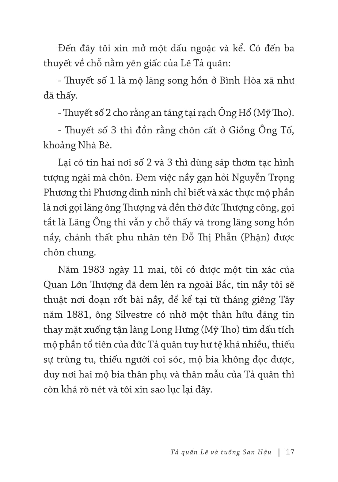 Tả Quân Lê Và Tuồng San Hậu - Bìa Cứng - Ảnh 10