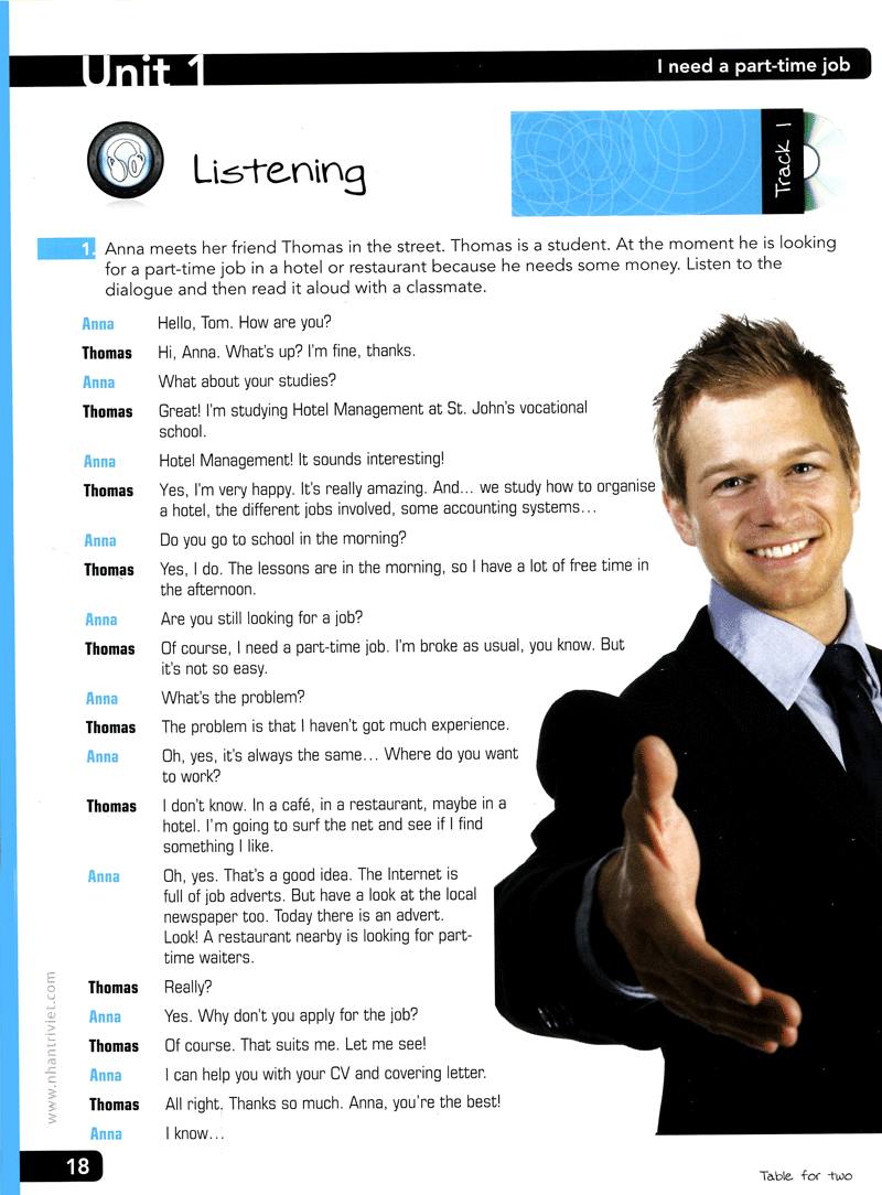 table for two - english for restaurant (+cd) - Ảnh 9