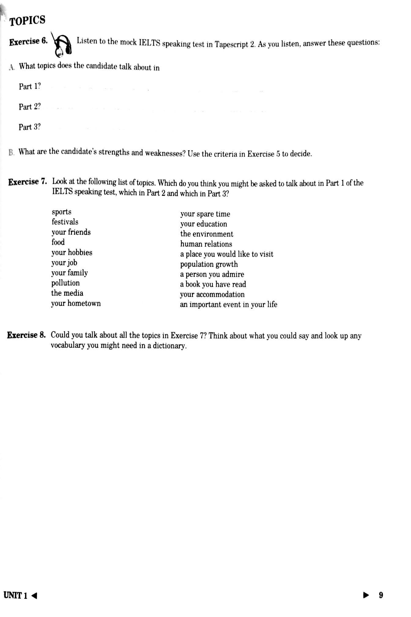 tài liệu luyện thi ielts kỹ năng nói - ielts speaking preparation and practice - Ảnh 5