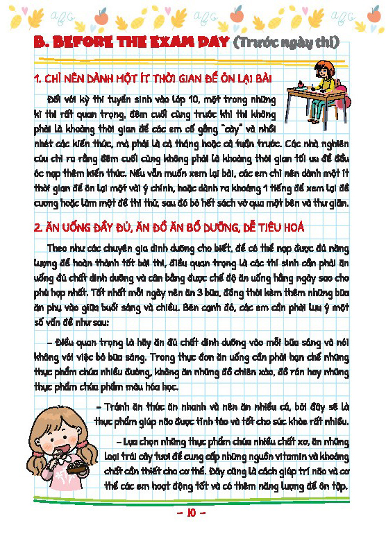 take note! - kiến thức trọng tâm luyện thi môn tiếng anh vào lớp 10 - Ảnh 10
