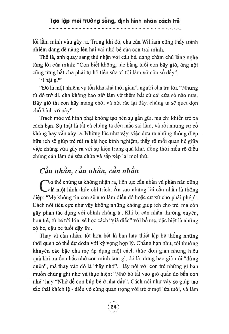 tạo lập môi trường sống định hình nhân cách trẻ - Ảnh 9