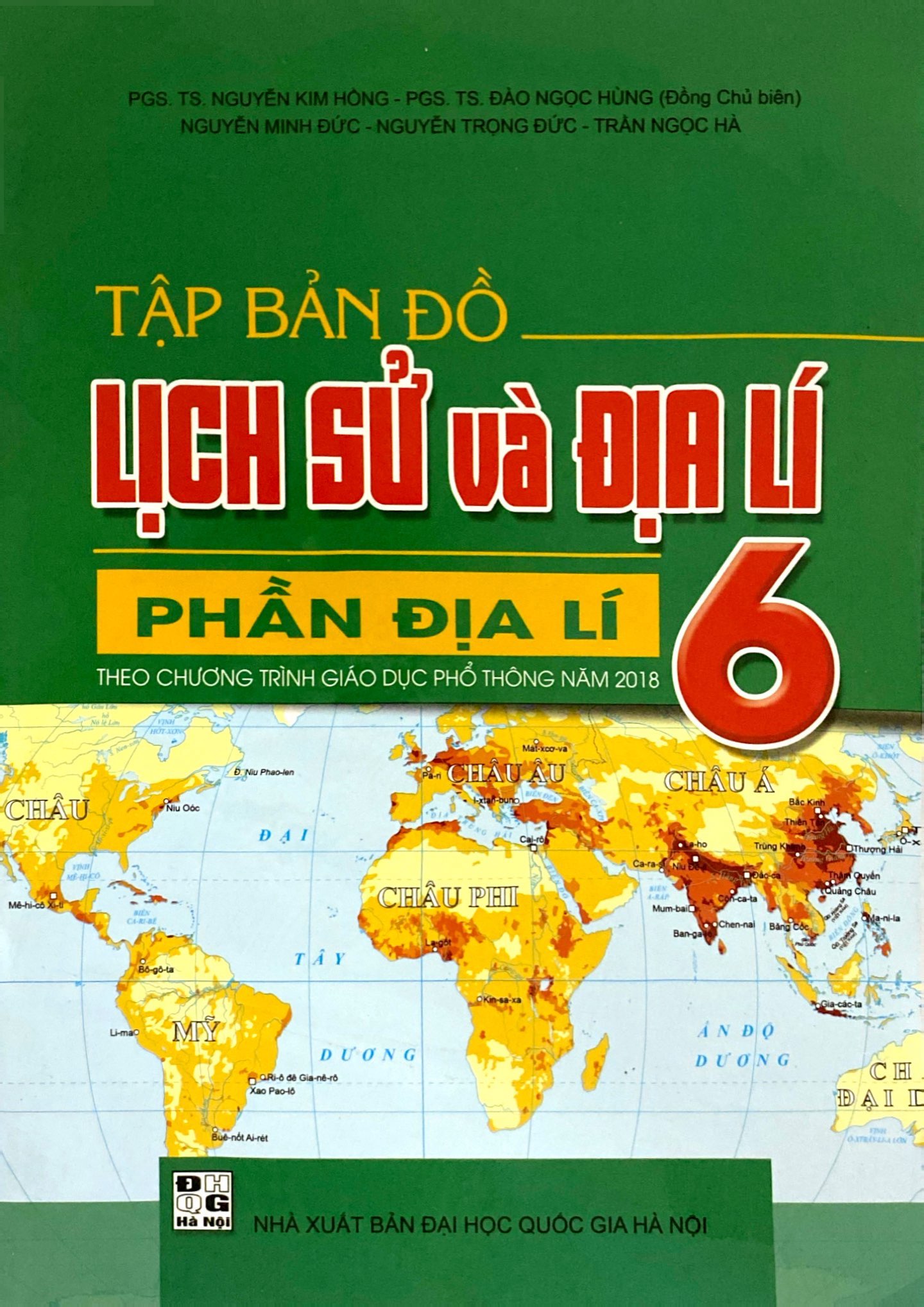 tập bản đồ lịch sử và địa lí 6 - phần địa lí (theo chương trình giáo dục phổ thông năm 2018) - Ảnh 2
