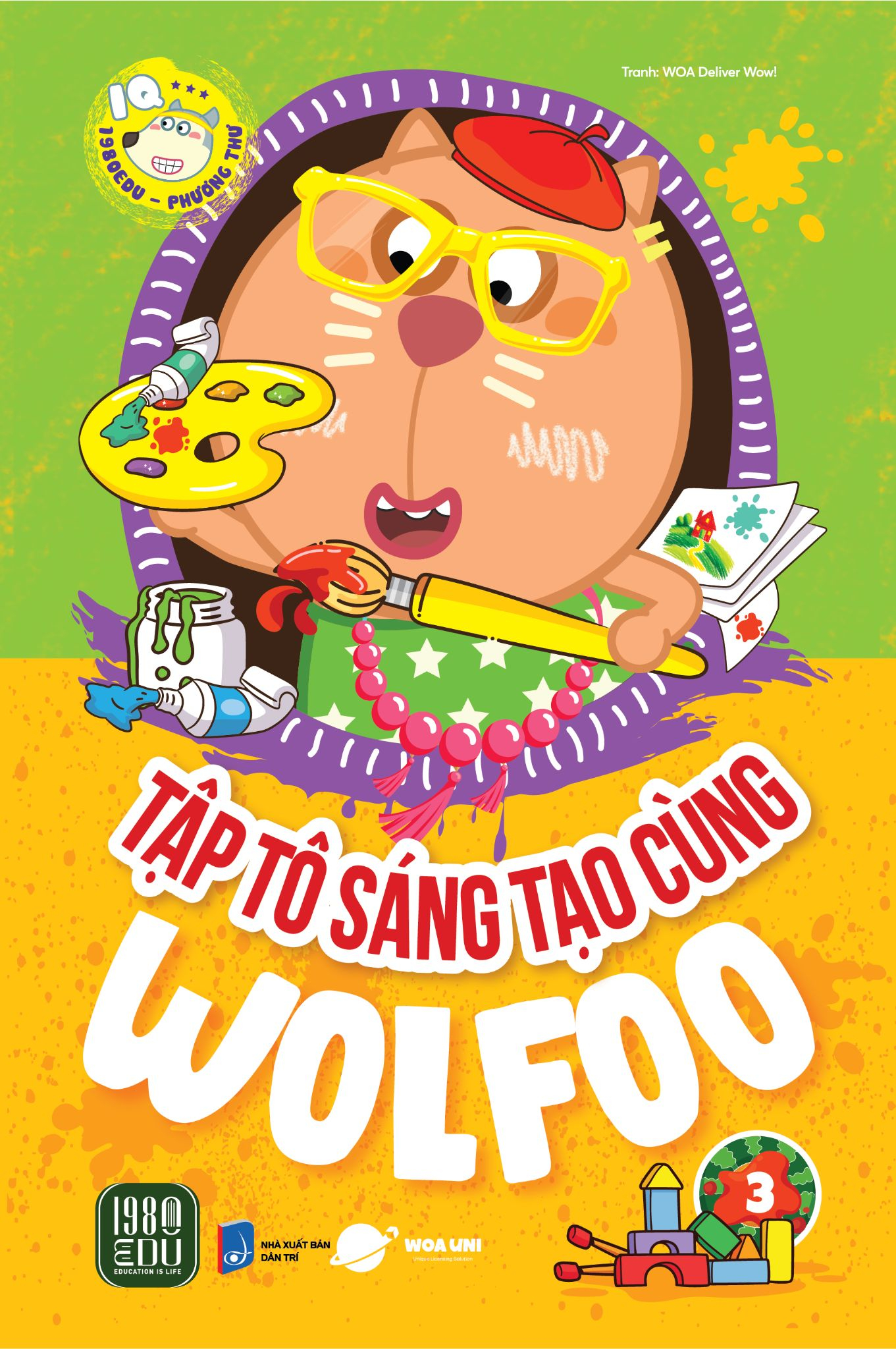 tập tô sáng tạo cùng wolfoo - tập 3 - Ảnh 2