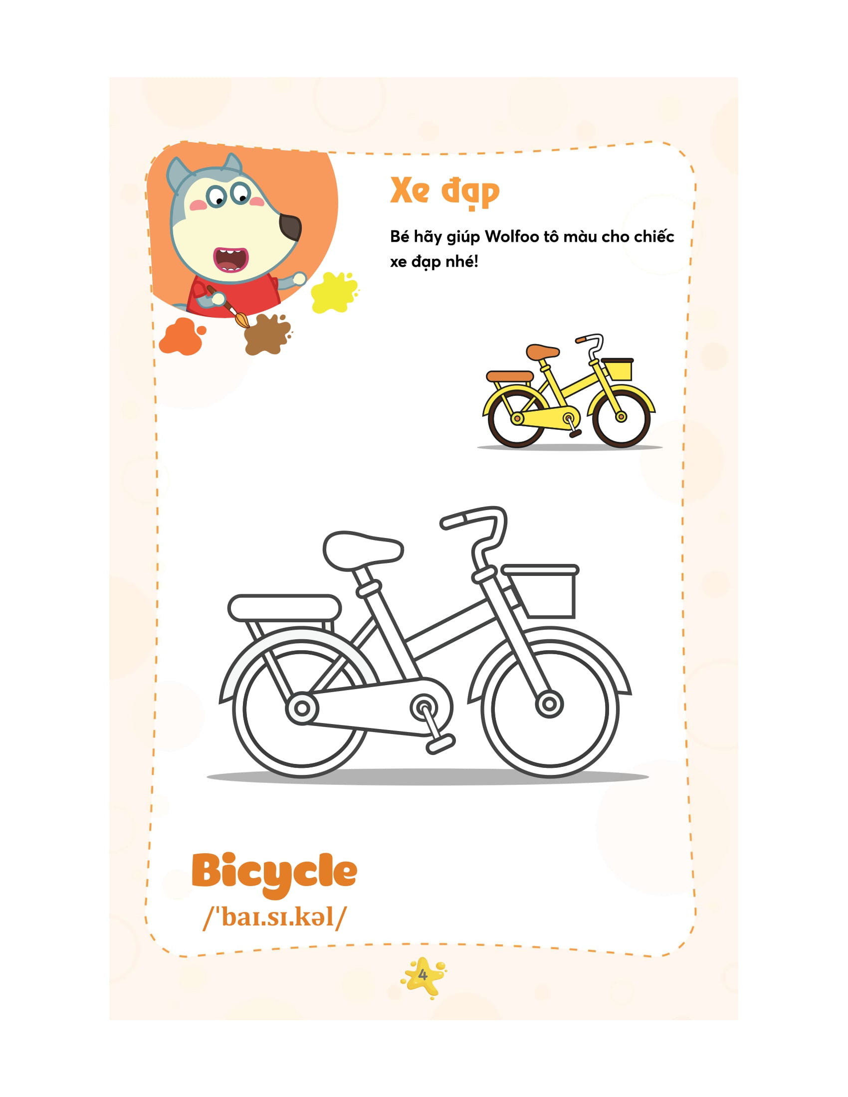 tập tô sáng tạo cùng wolfoo - tập 5 - Ảnh 5