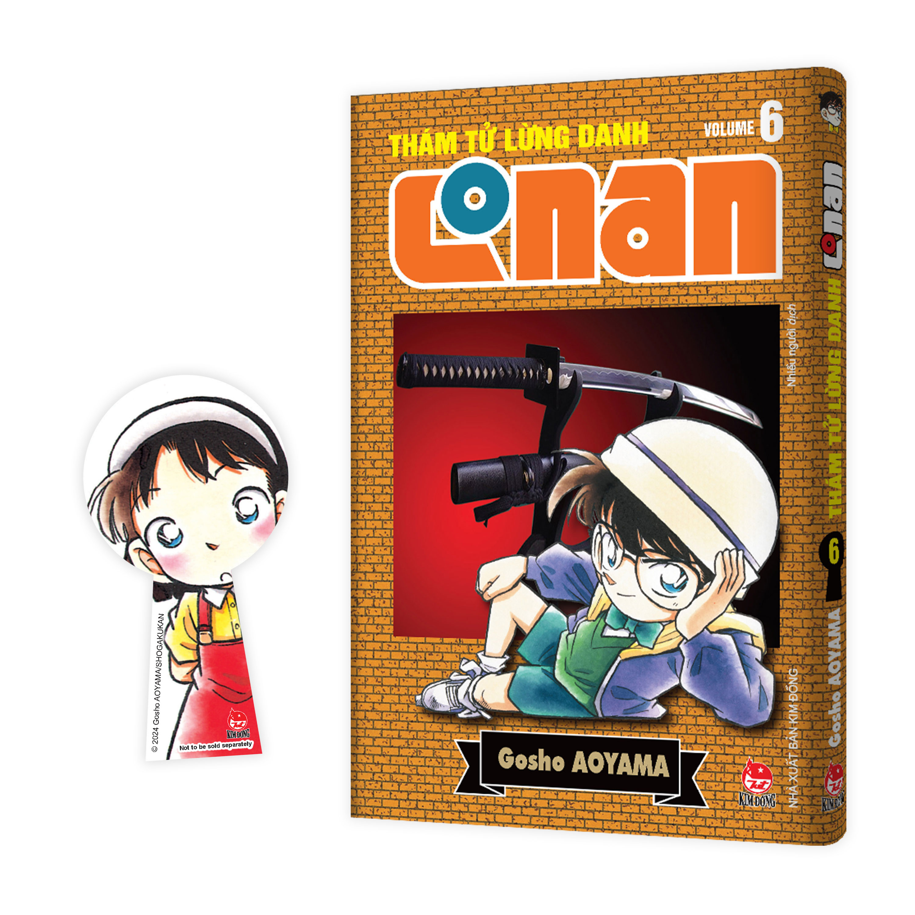 thám tử lừng danh conan - tập 6 - bản nâng cấp - tặng kèm bookmark - Ảnh 2