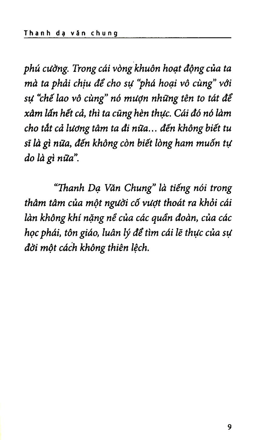 thanh dạ văn chung (tái bản 2021) - Ảnh 5