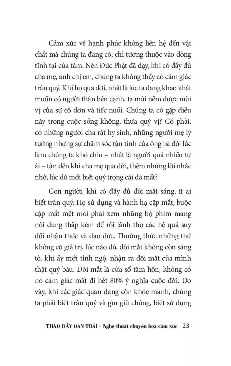 tháo dây oan trái: nghệ thuật chuyển hóa cảm xúc (tái bản 2019) - Ảnh 17