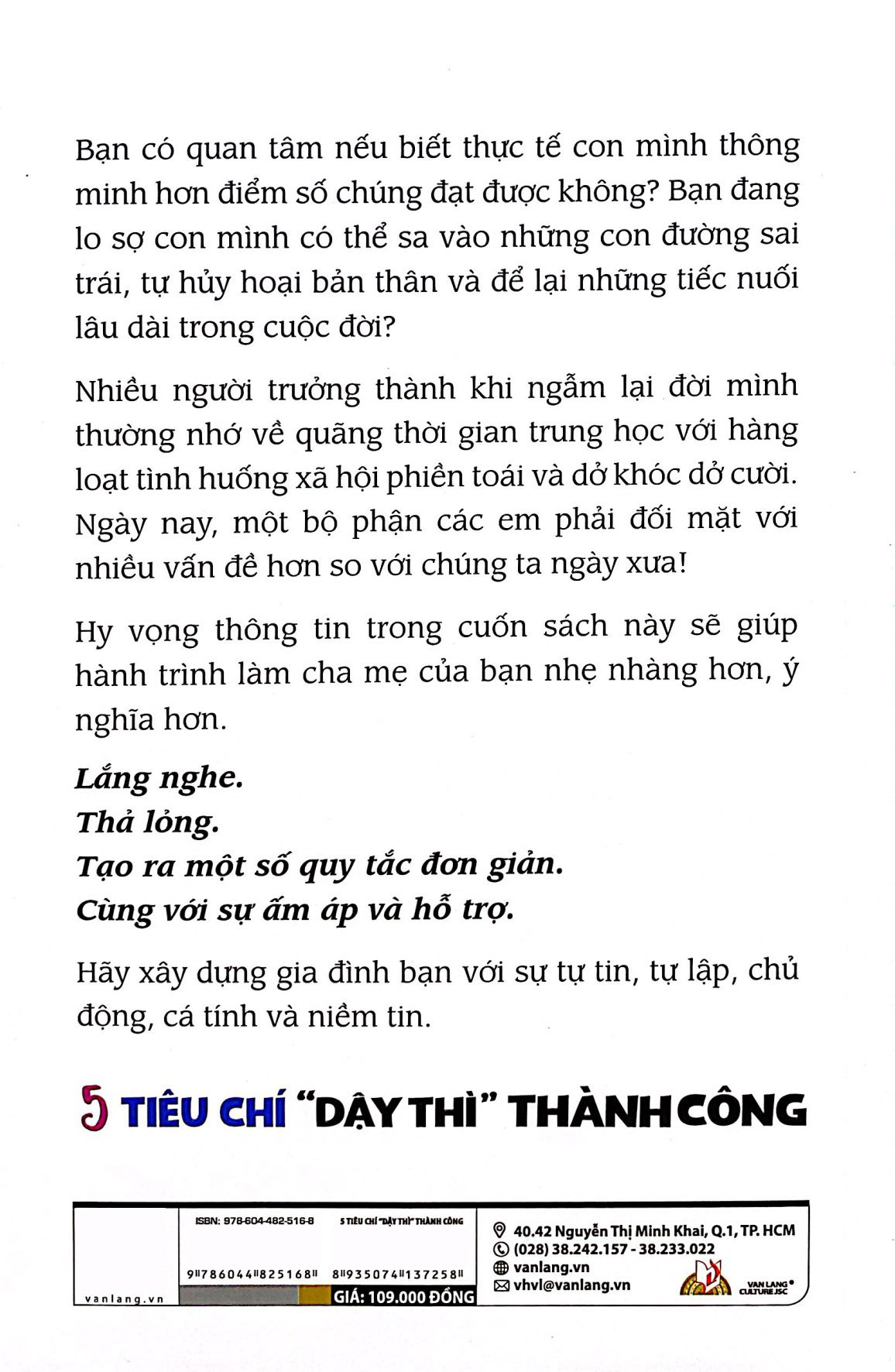 The 5 Foundations Of Successful Teens - 5 Tiêu Chí ' Dậy Thì'' Thành Công - Ảnh 7