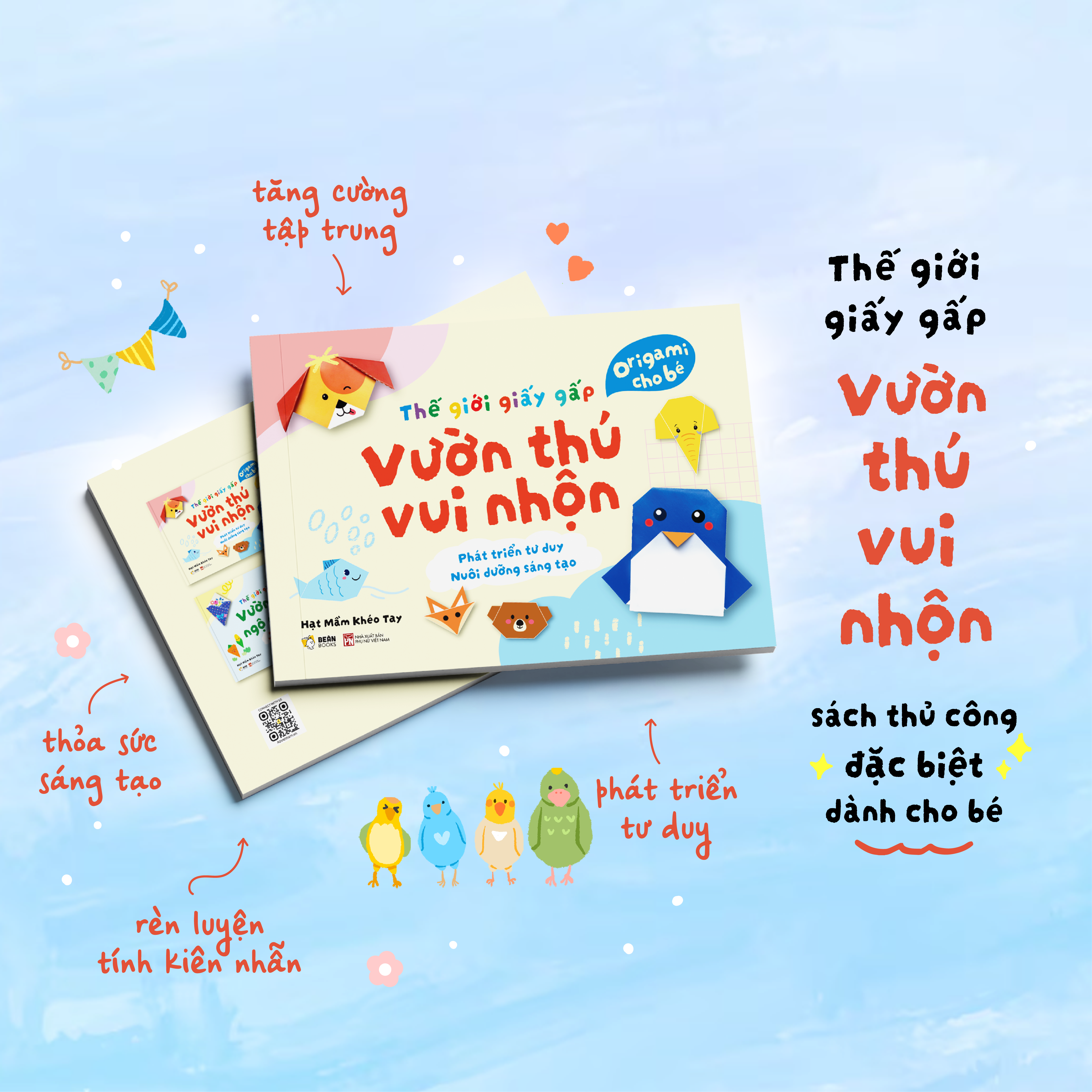 Thế Giới Giấy Gấp - Origami Cho Bé - Vườn Thú Vui Nhộn - Ảnh 3