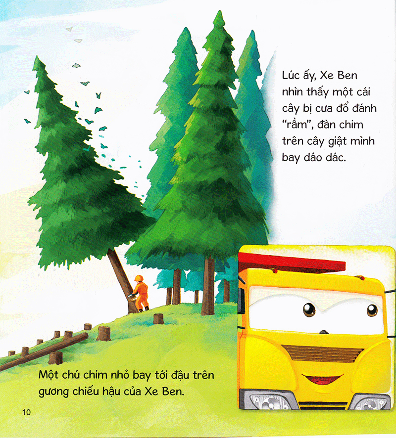 thế giới xe công trình - xe ben tài giỏi (tái bản 2019) - Ảnh 12