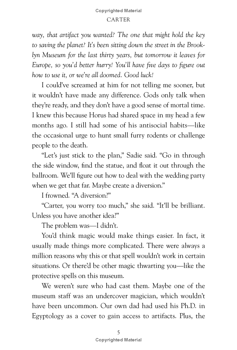 the kane chronicles, book 2 - the throne of fire - Ảnh 19