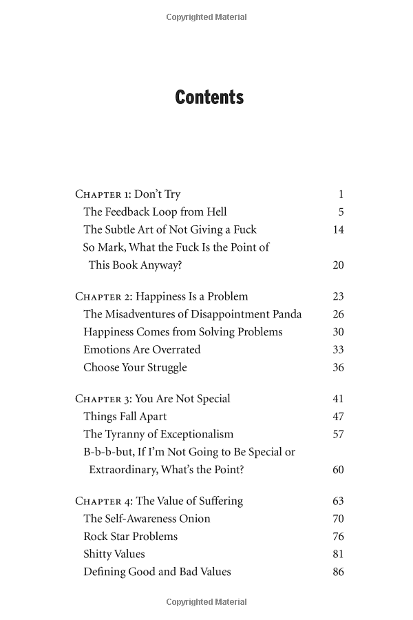 the subtle art of not giving a f*ck: a counterintuitive approach to living a good life - Ảnh 5