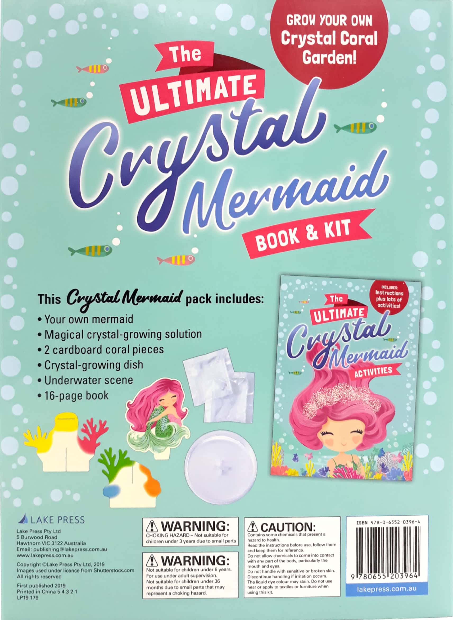 the ultimate crystal mermaid book and kits - Ảnh 10