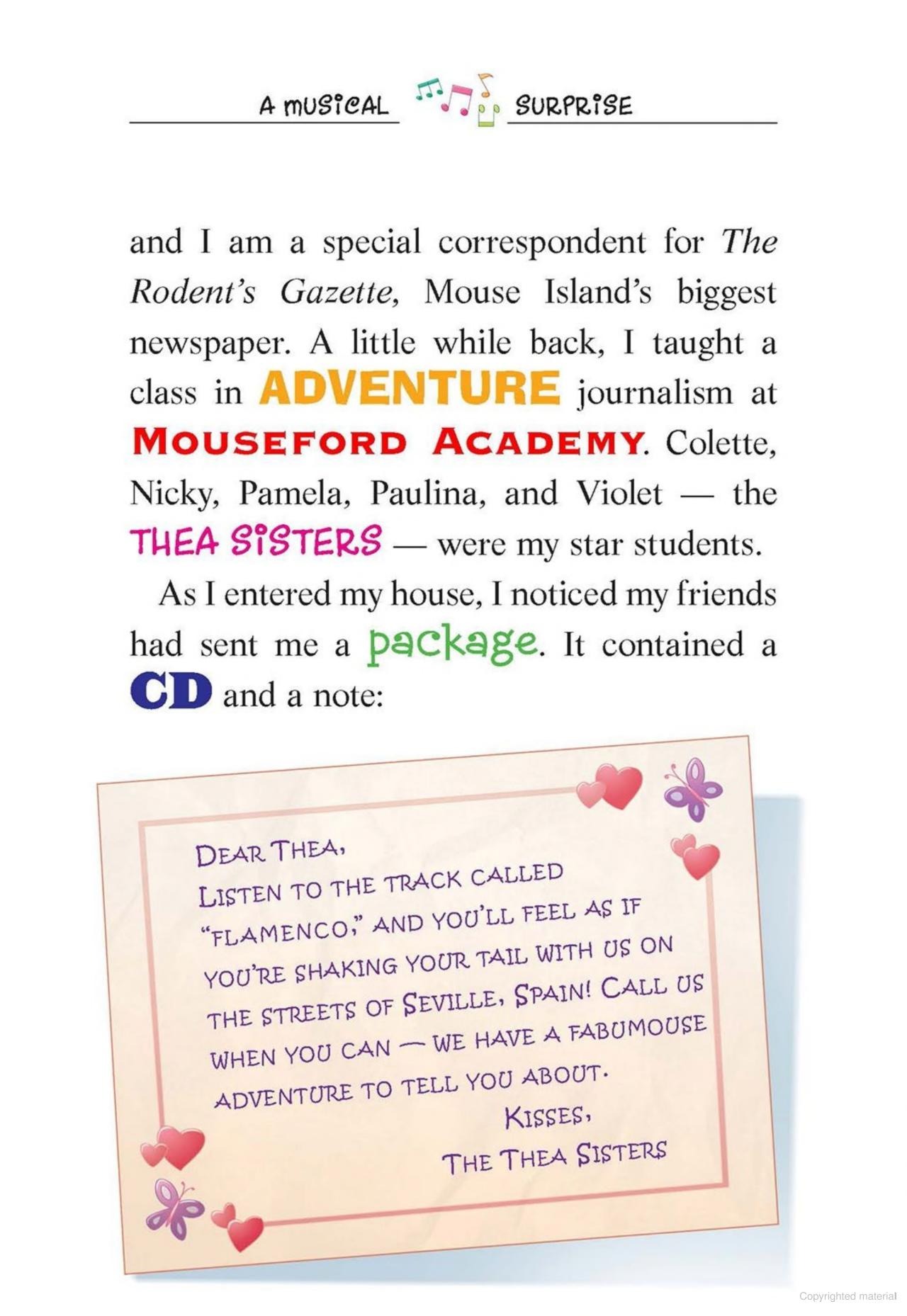 thea stilton - book 16 - thea stilton and the spanish dance mission - Ảnh 4