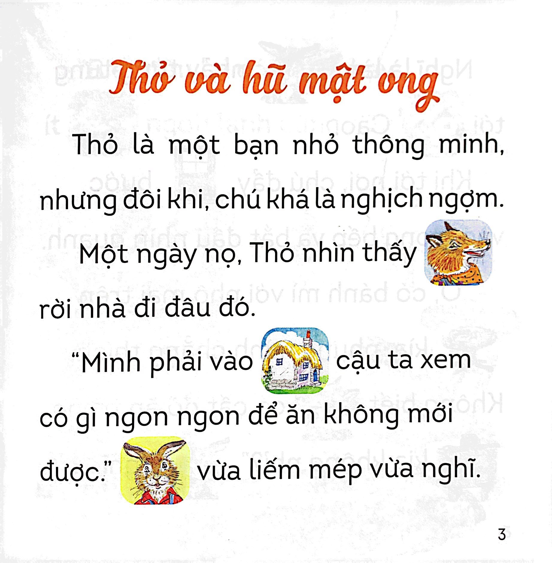 thỏ thông minh và tinh nghịch: thỏ và hũ mật ong - Ảnh 5
