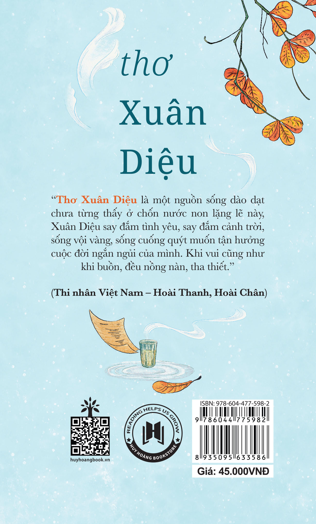 thơ xuân diệu (tái bản 2023) - Ảnh 3