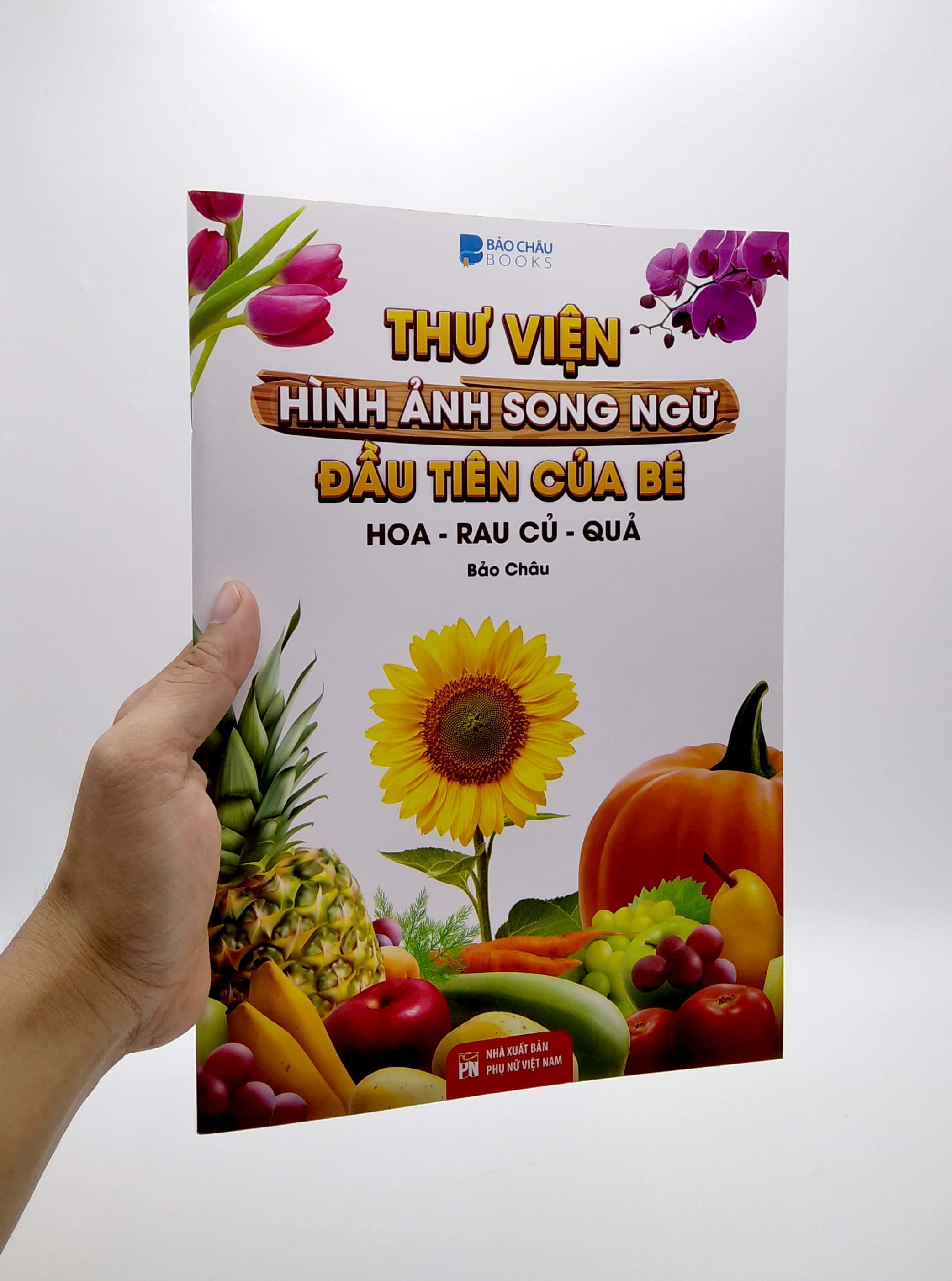thư viện hình ảnh song ngữ đầu tiên của bé - hoa - rau củ - quả - Ảnh 7