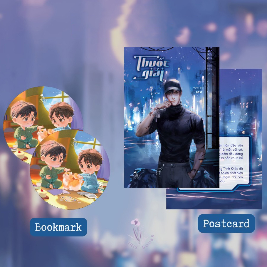 thuốc giải - tập 1 - bản đặc biệt - tặng kèm bookmark bế + postcard + huy hiệu + standee - Ảnh 4