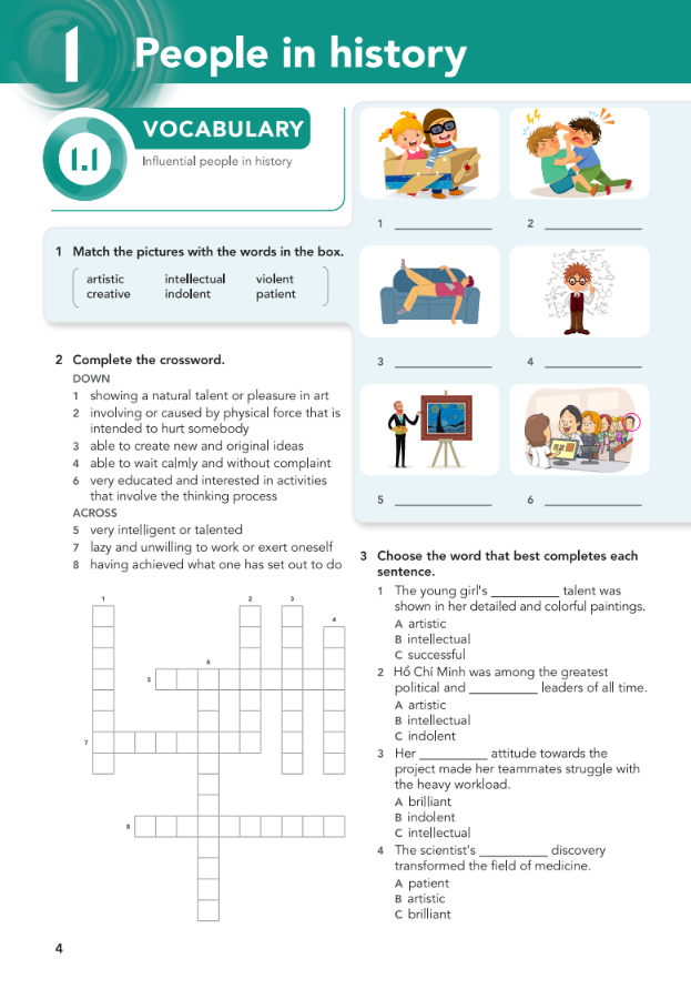 tiếng anh 12 - english discovery - workbook - Ảnh 5