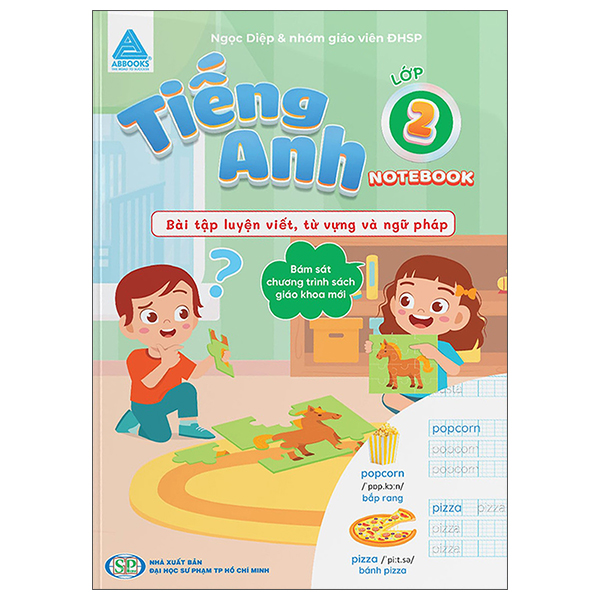 Tiếng Anh Lớp 1 - Notebook - Bài Tập Luyện Viết, Từ Vựng Và Ngữ Pháp - Ảnh 11
