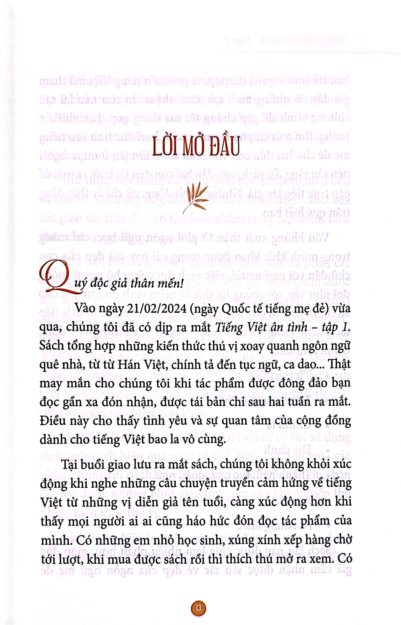 tiếng việt ân tình - tập 2 - Ảnh 13