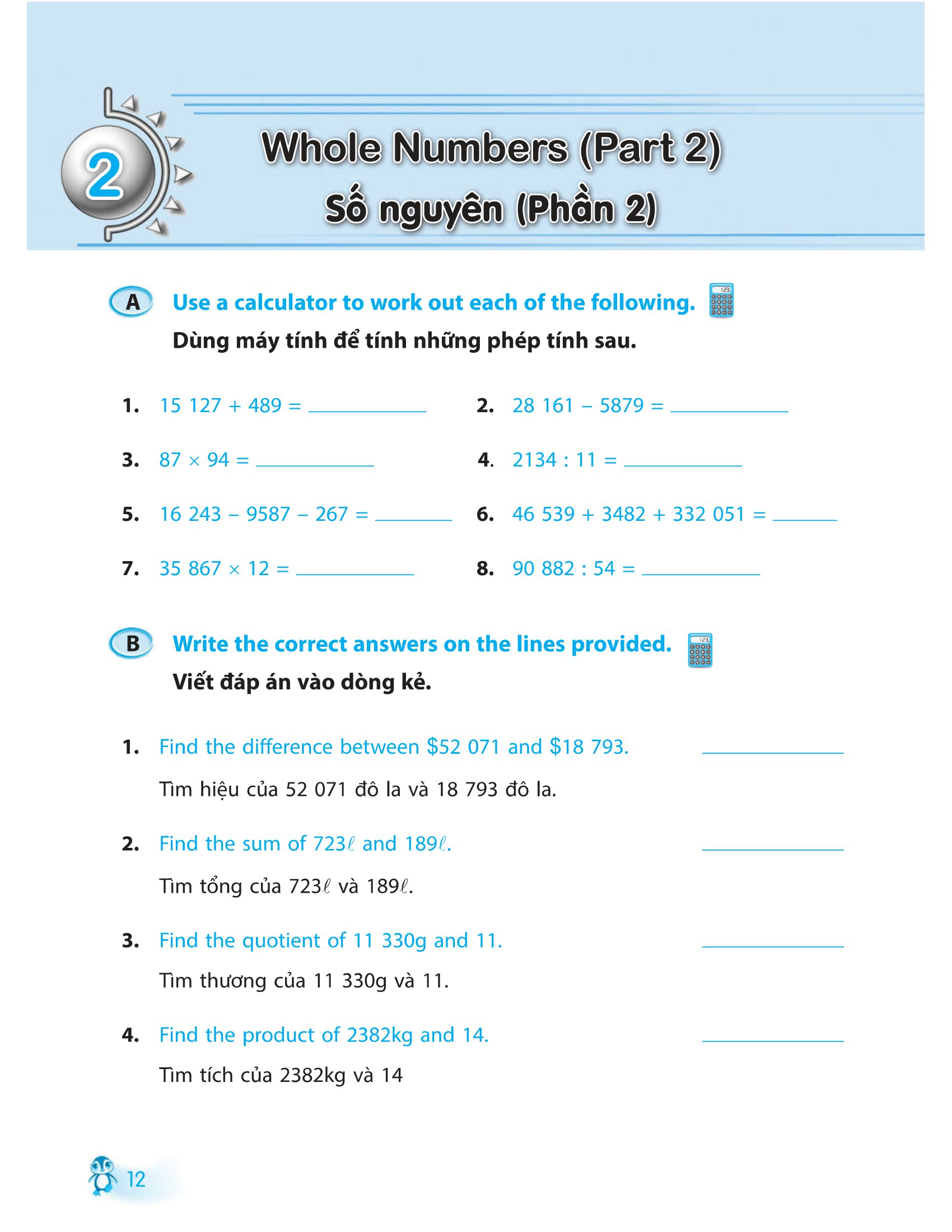 tinh thông toán học - mastering mathematics - dành cho trẻ 10-11 tuổi - quyển b - Ảnh 13