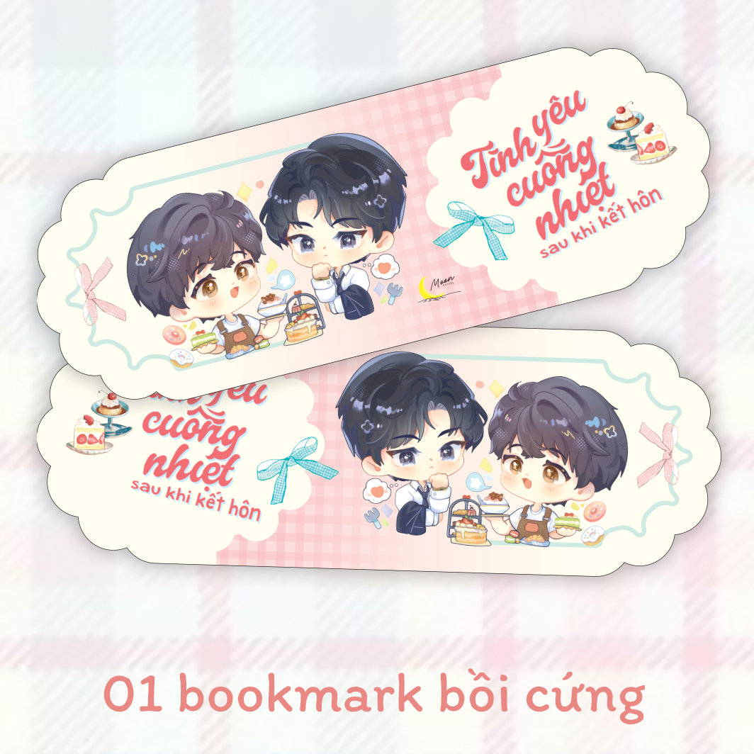 tình yêu cuồng nhiệt sau khi kết hôn - bản đặc biệt - tặng kèm bookmark + postcard + standee - Ảnh 3