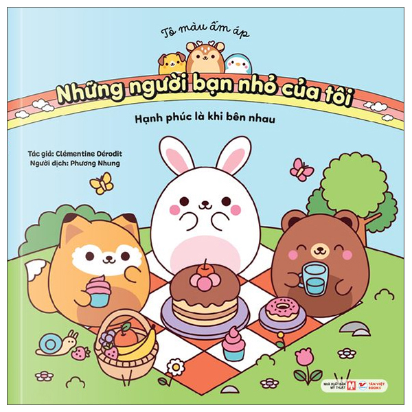 Tô Màu Ấm Áp - Những Người Bạn Nhỏ Của Tôi - Thật Tuyệt Vời Khi Được Ở Nhà - Ảnh 4