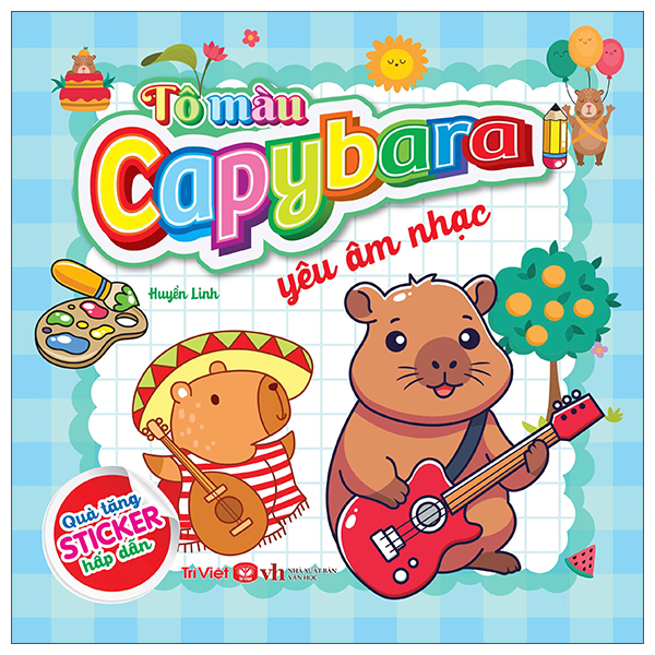 Tô Màu Capybara - Chuyên Gia Ẩm Thực - Ảnh 2