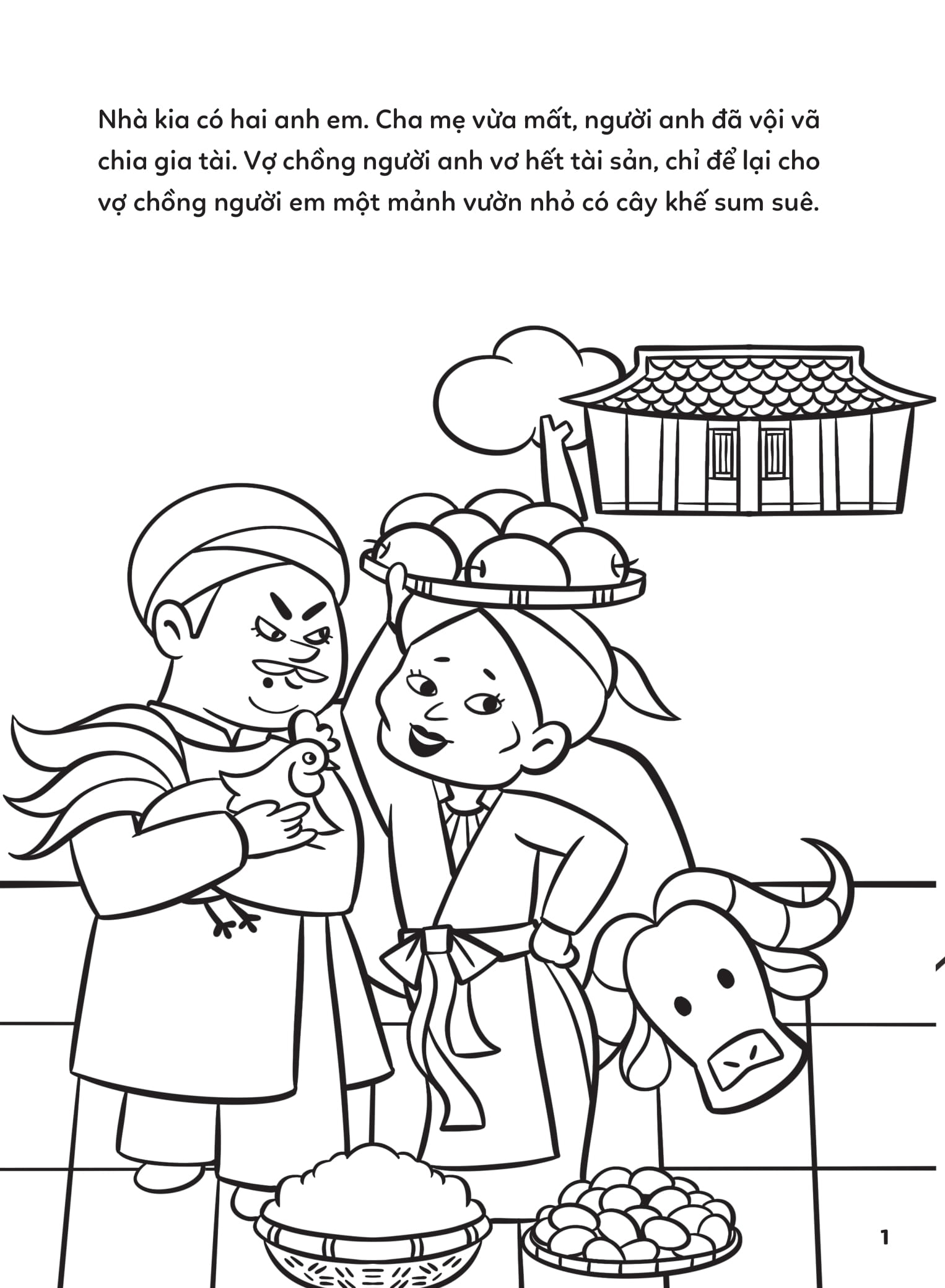 Tô Màu Cổ Tích Việt Nam - Cây Khế - Ảnh 3