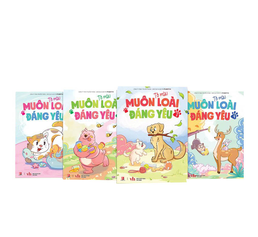 tô màu - muôn loài đáng yêu - tập 3 - Ảnh 5