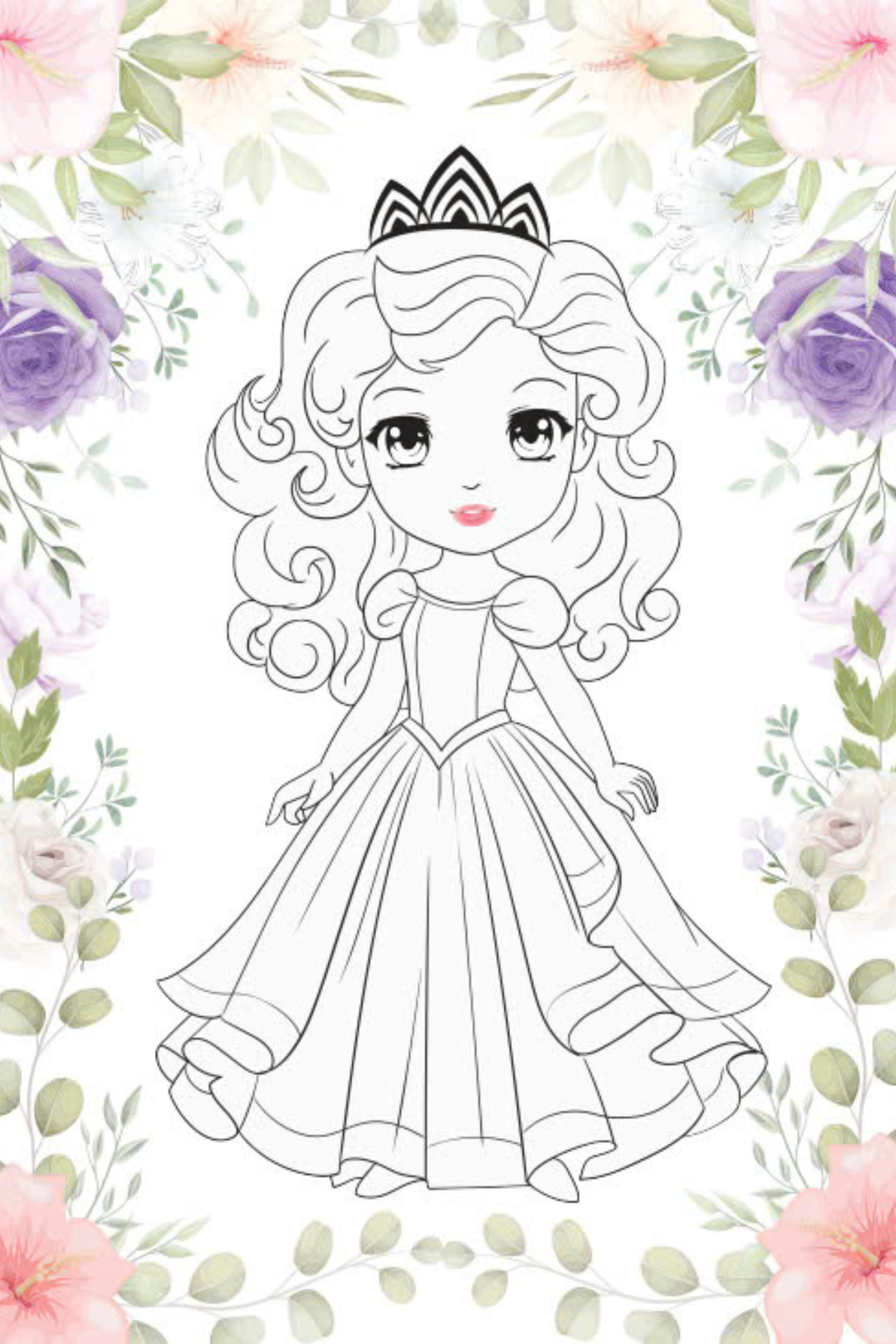 tô màu princess - công chúa sành điệu - Ảnh 3