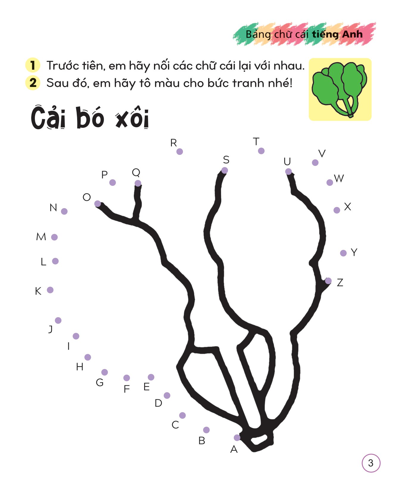 tô màu sáng tạo giúp bé làm quen với chữ cái và con số - bảng chữ cái tiếng anh - Ảnh 4