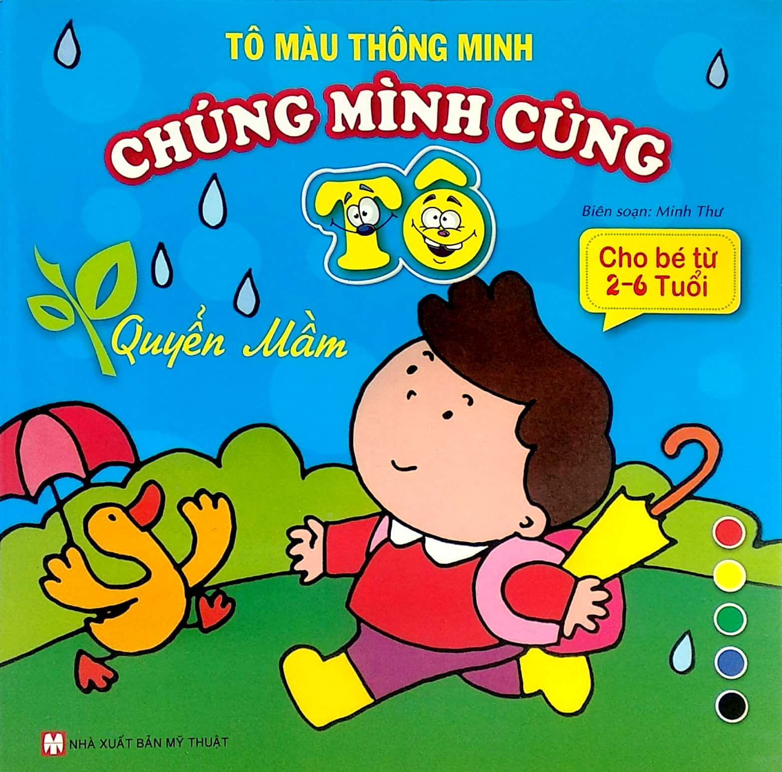 tô màu thông minh - chúng mình cùng tô - quyển mầm (tái bản) - Ảnh 2