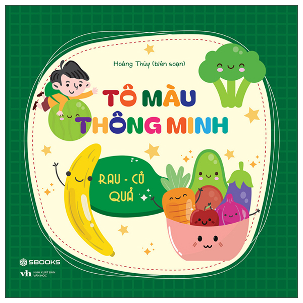 Tô Màu Thông Minh - Rau-Củ-Quả