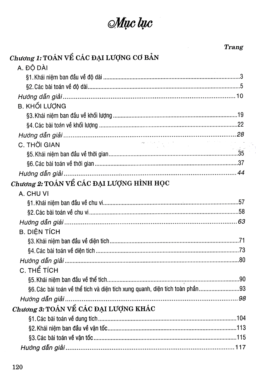 toán chuyên đề đại lượng và đo đại lượng lớp 4-5 (dùng chung cho các bộ sgk hiện hành) - Ảnh 11