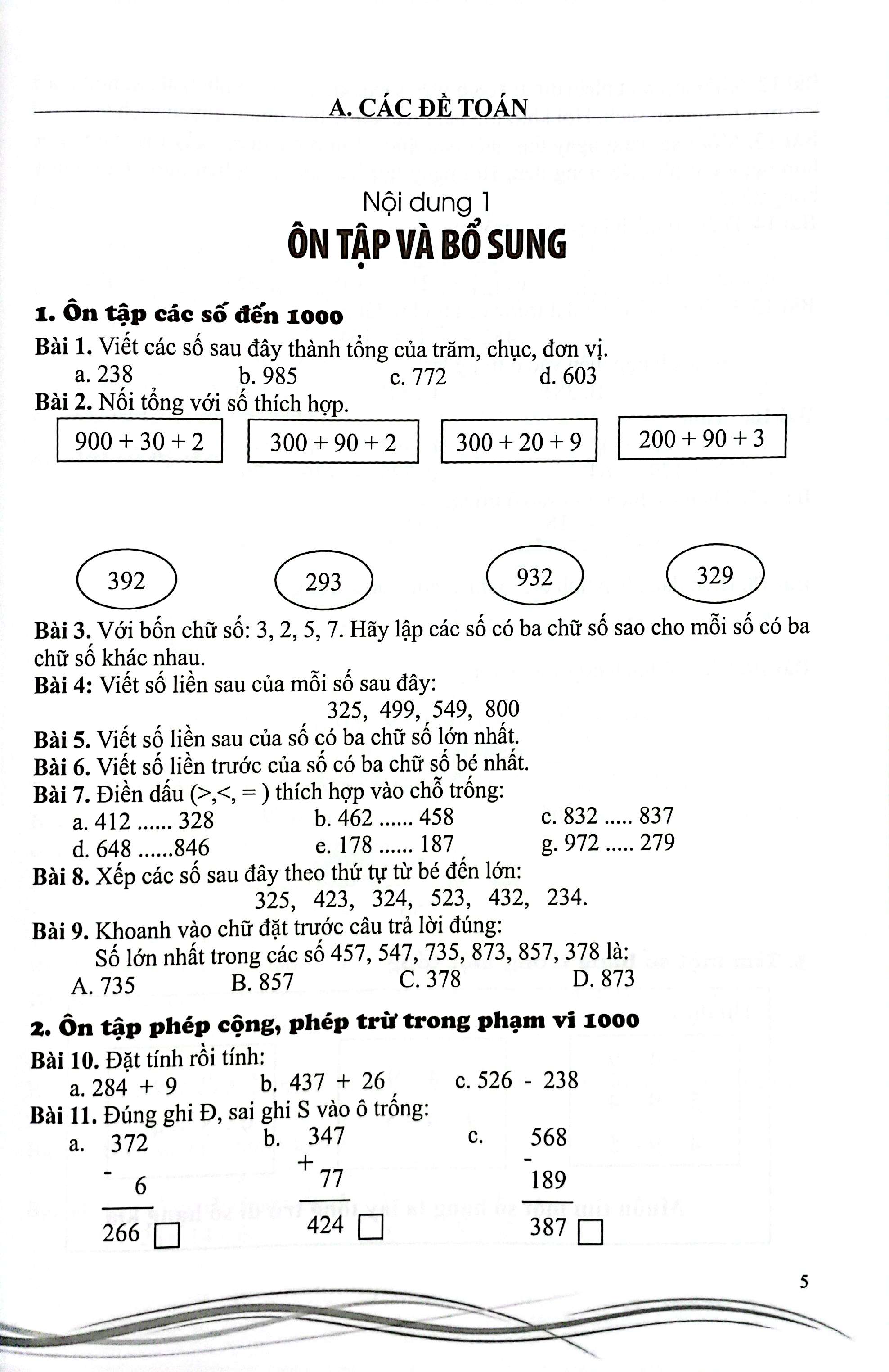 toán nâng cao 3 - bồi dưỡng học sinh khá, giỏi - Ảnh 5