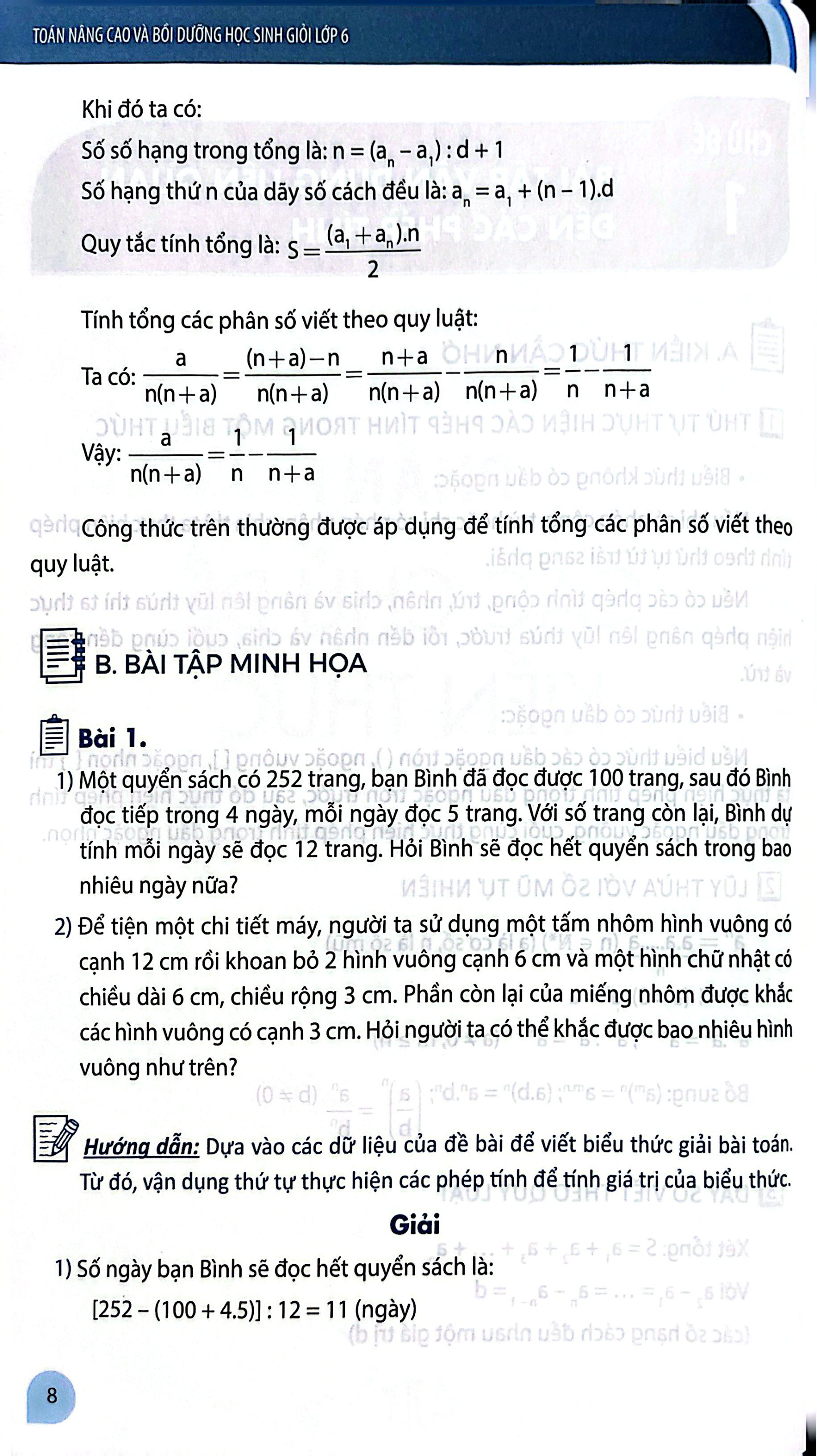 Toán Nâng Cao Và Bồi Dưỡng Học Sinh Giỏi Lớp 6 - Ảnh 7