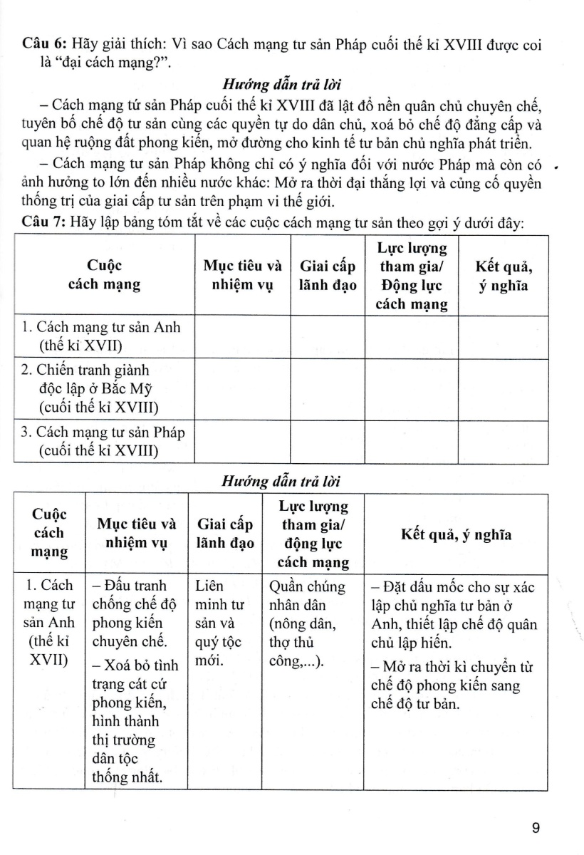 trả lời câu hỏi lịch sử 11 - tự luận và trắc nghiệm (dùng chung cho các bộ sgk hiện hành) - Ảnh 9