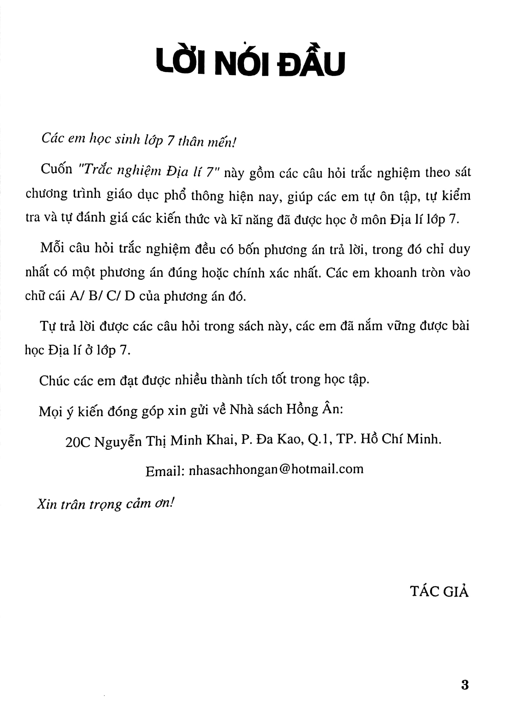 trắc nghiệm địa lí lớp 7 (dùng chung cho các bộ sgk hiện hành) - Ảnh 5