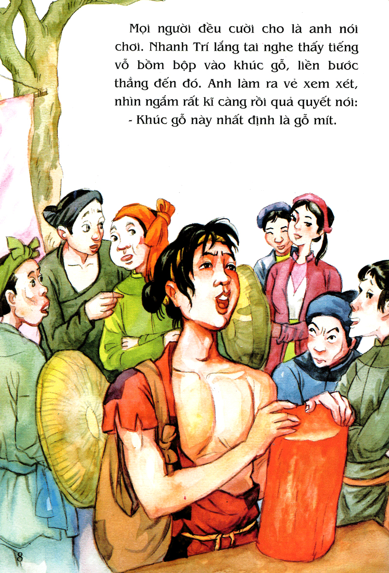 tranh truyện dân gian việt nam - anh chàng nhanh trí (tái bản 2023) - Ảnh 11