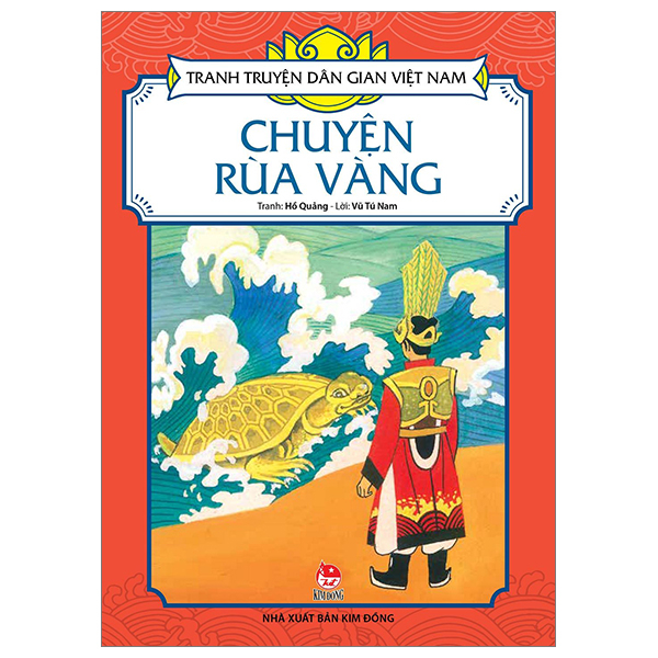 tranh truyện dân gian việt nam - chuyện rùa vàng (tái bản 2023)